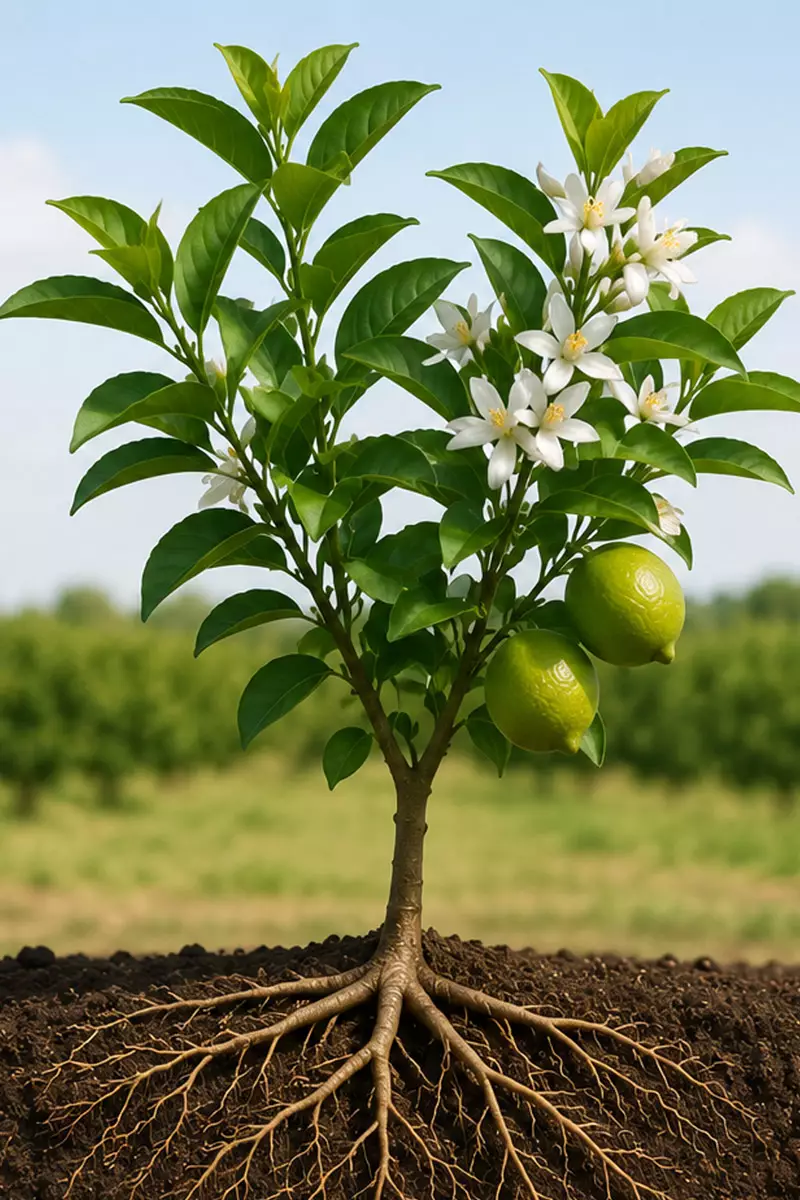 تاثیر تغذیه مناسب در گیاه