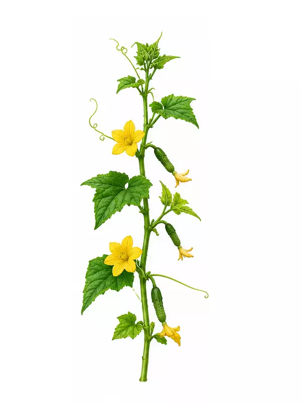 مرحله گلدهی و تشکیل میوه خیار