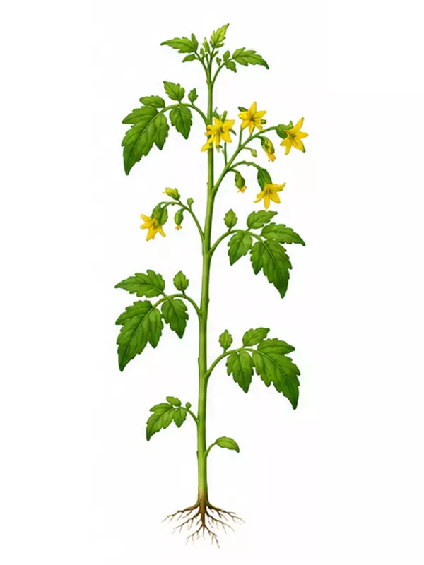 مرحله گلدهی گوجه فرنگی